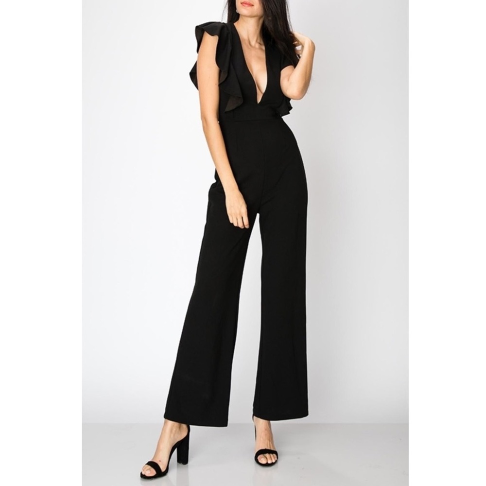 Plunging Jumpsuit